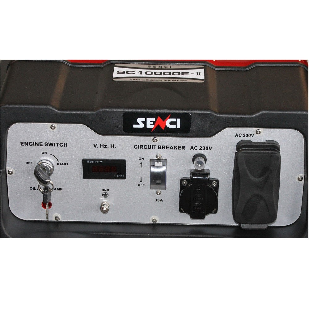Generator de curent SENCI SC10000E TOP putere maxima 8,5 kW 230V pornire electrica Generator de curent SENCI SC10000E TOP putere maxima 8,5 kW 230V pornire electrica
